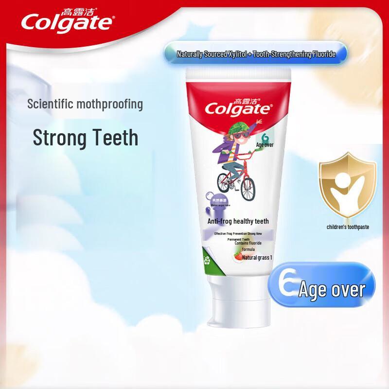 Colgate Kids Strawberry Fluoride Toothpaste (Under 6)