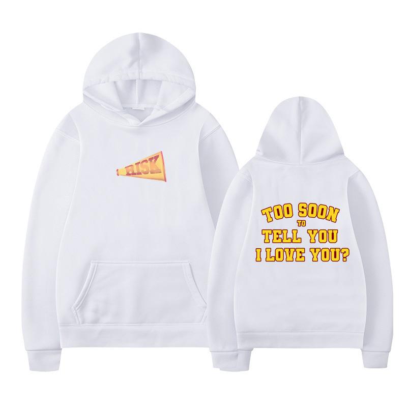 Risk Too Soon To Tell You I Love You Hoodies Gracie Ab Ram Long Sleeve Sweatshirts Women Harajuku Streetwear Sudaderas