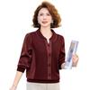 Elegant Long Sleeve Top for Middle-Aged Women