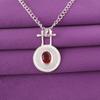 Pink Rubellite Gemstone 925 Sterling Silver Unique Sisters Gift Boho New Pendant PP-57-16