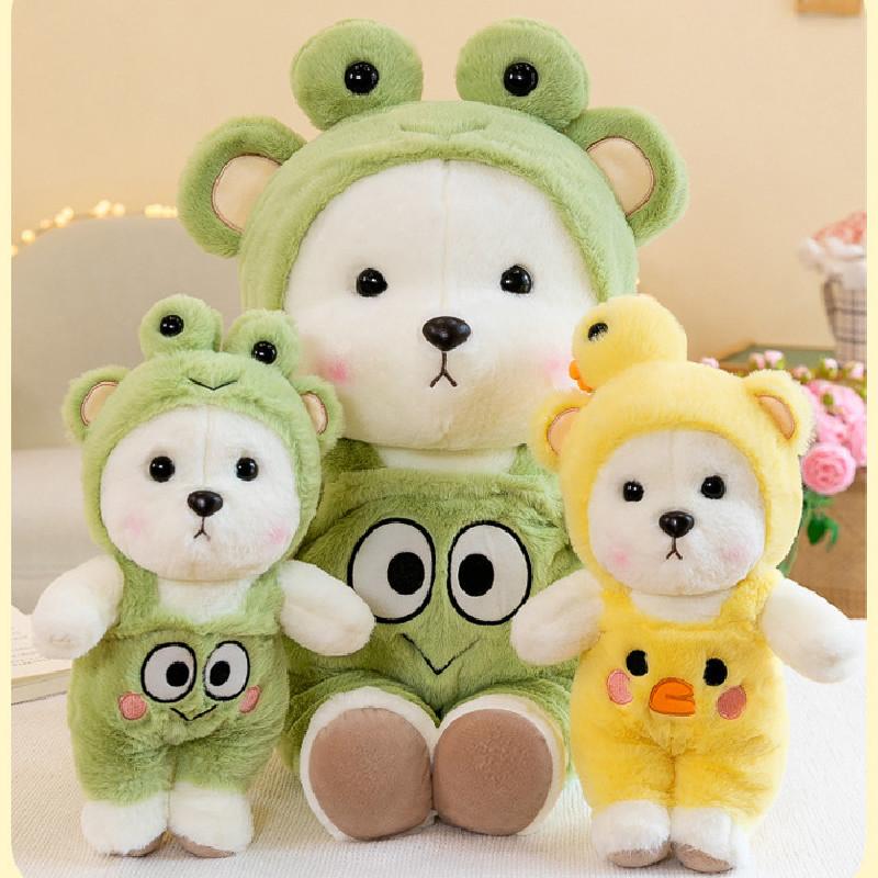 Adorable Teddy Bear Plush Toy Cute Stuffed Animal Perfect Birthday Gift For Girls