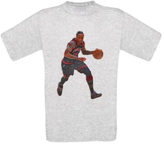 Demar Derozan Chicago Pallacanestro T-Shirt XXXXL