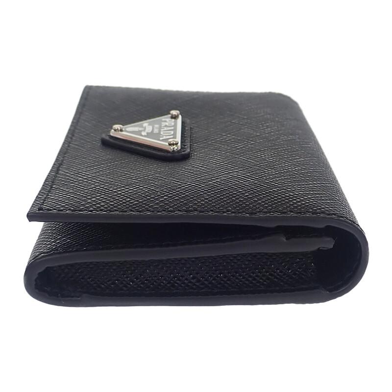Prada 1MC110_QHH_F0632 Portcard negru Safiano Femei