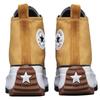 Converse Run Star Hike Trendy Casual Versatile High Top Canvas Shoes Unisex Turmeric