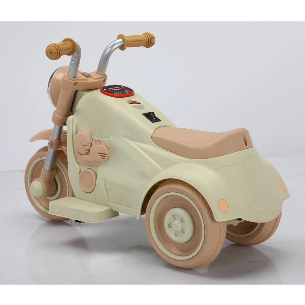 Electric Kids Trike Toddler 2 In 1 Scooter Wheels Electric Tricycle for 3‑6 Years Old Children