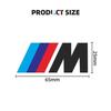 2pcs Car Brake Caliper Sticker Car Decal for Bmw M X3 X5 X6 E30 E90 M3 E84 E83 F25 E91 E60 F15 F16 E70 F30 F10 E63 Auto Goods