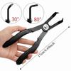 30/80 Degree Push Pin Pliers Labor-saving Auto Trim Removal Tool  Vehicle Maintenance
