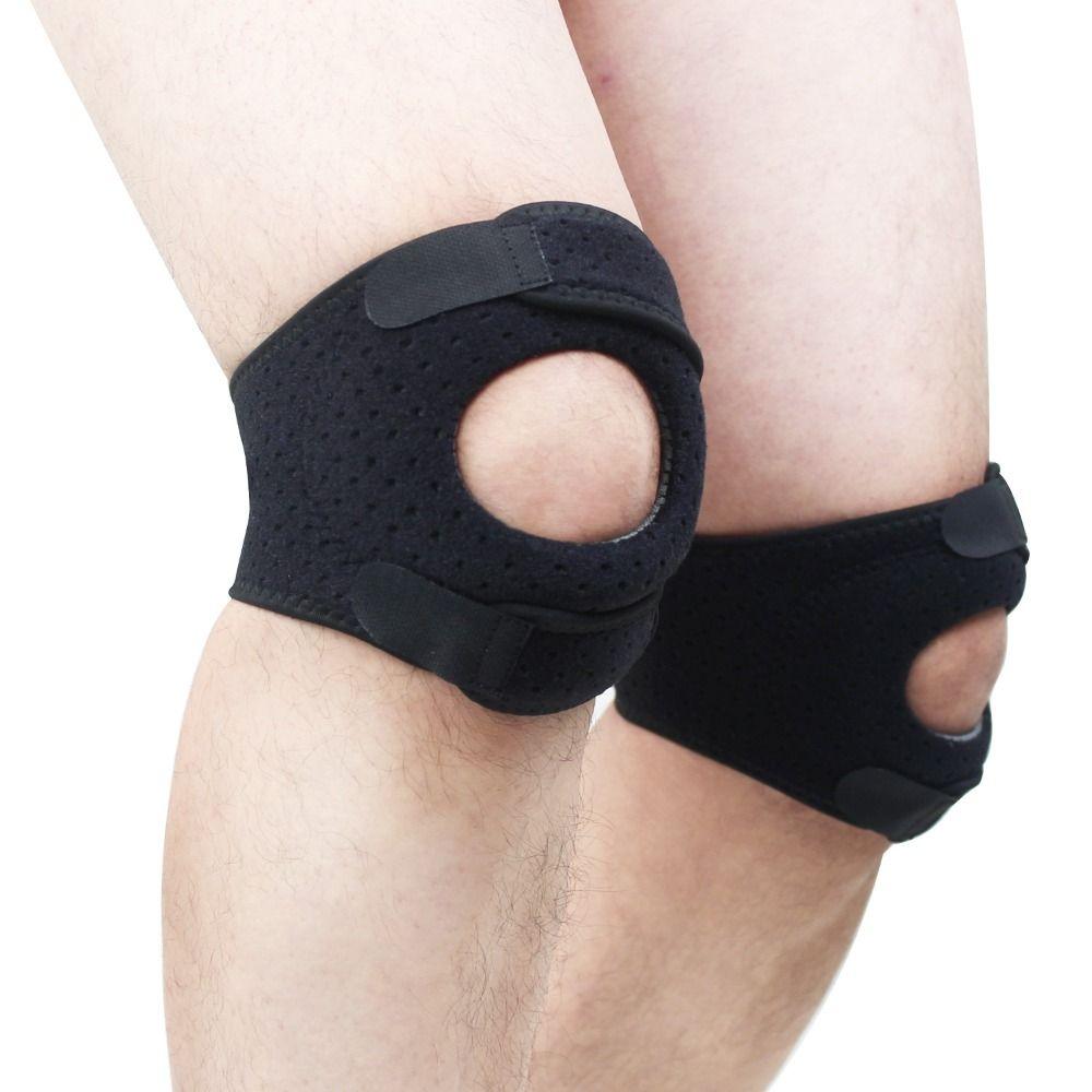 Patella Protector Patella Knee Brace Adjustable Soft Patella Protect Band Damping Comfortable Sports Knee Brace