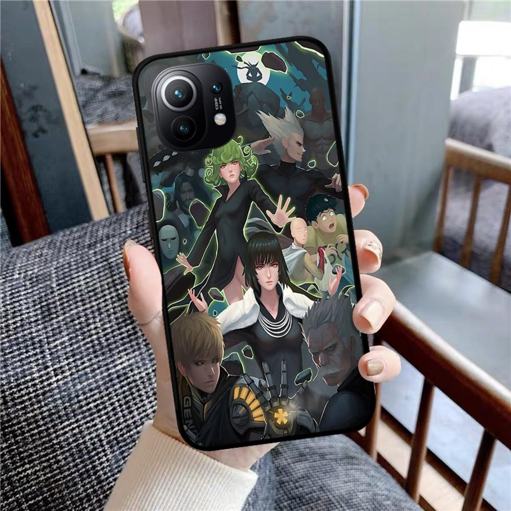 One Punch Man Phone Case For Xiaomi Mi 5X 8 9 10 11 12 Lite Pro 10T PocoX3pro PocoM3 Note 10 Pro Lite