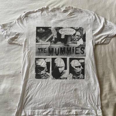 VTG The Mummies Band Album For Fans Cotton White S5XL T Shirt AG872 Unisex T-Shirt