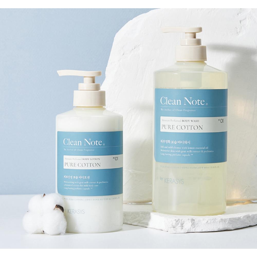 Gel douche Kerasys Clean Note, 800 ml, 2 unités
