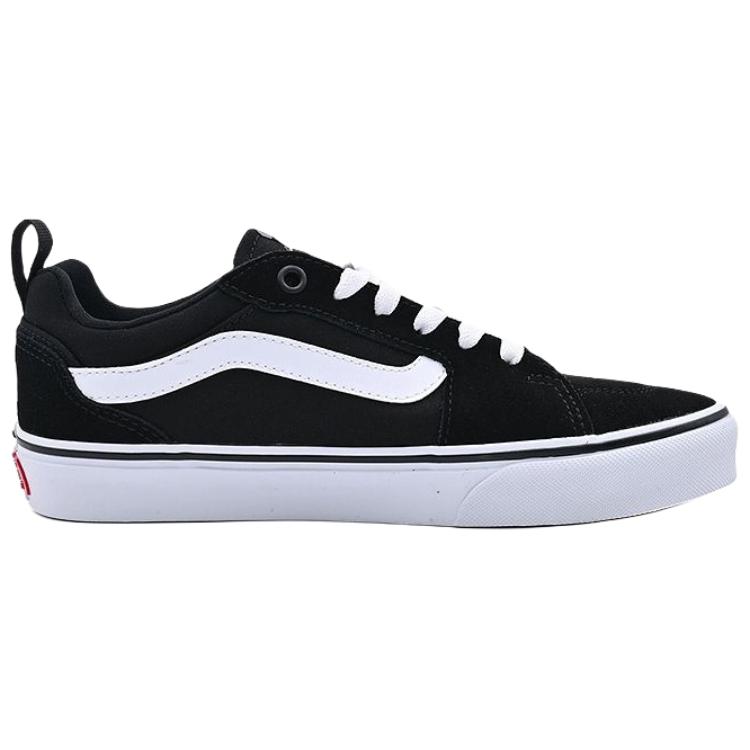 Vans Filmore Comfortable Versatile Low-Top Skate Shoes Women sneaker Black White VN000EAGBZW