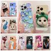 For Honor Power 2 Case SER-AN00 Cute Cat Flowers Painted Cover Soft Slim Phone Case For Honor Power DVD-AN00 HonorPower 2 Fundas