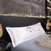 Body Satin Waterproof Pillow Cover with Envelope Closure,Long Pillow Cases,Soft and Breathable Body Pillowcase Gift for Sleepers