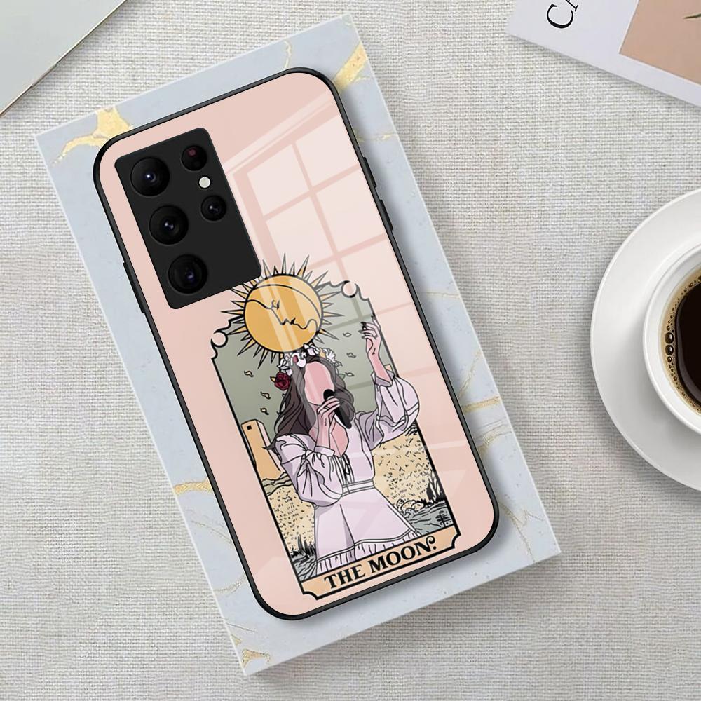 Lana Del Rey LDR Singer Phone Case For Samsung S26 S25 Edge Ultra 23 22 21 20 Ultra Plus S24 Fe Glass Cover