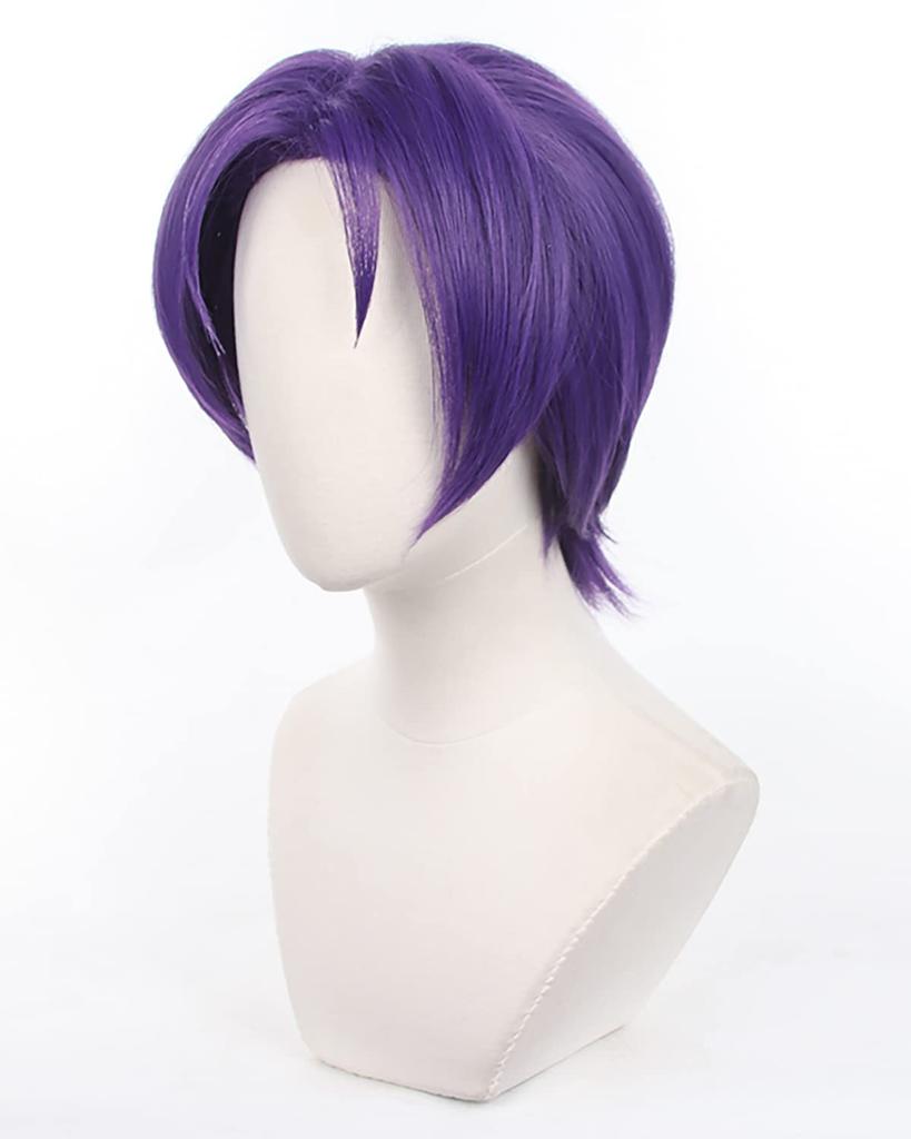 Mikage Reo Cosplay Mikage Reo Short Anime Costume Accessory for and Includes Wig High-quality Wig, Wig, Style, Heat-resistant, Parties, Events,