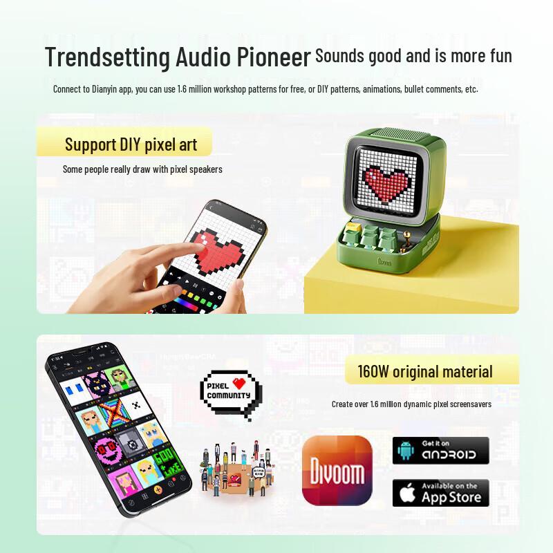 Ditoo-5Mic Portable Karaoke Bluetooth Speaker & Microphone