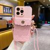 European and American Camellia Card Bag Is Suitable for Huawei Nova13 Messenger Mobile Phone Case Honor Magic7 Advanced Sense Anti-drop.
