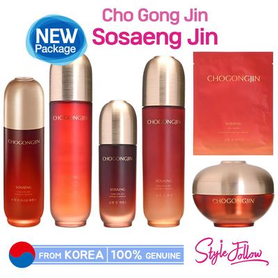 Chogongjin Sosaeng Jin (Boosting Essence 90ml / Toner 150ml / Essence 50ml / Emulsjon 120ml / Krem 60ml / Øyekrem 30ml / Maske 40g)