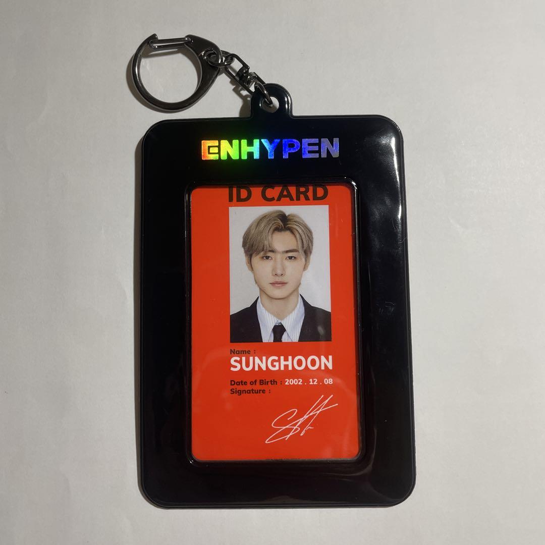 

[USED] ENHYPEN ID CARD SET Trading Card Case Sunghoon