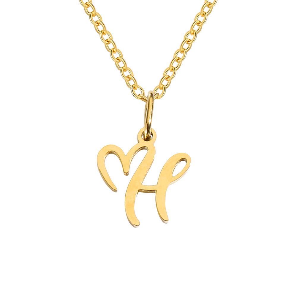 St. Delan Versatile 26-Letter Stainless Steel DIY Necklace Pendant