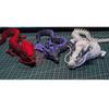 27Cm New 3D Printing Four Seas Dragon King Toy Body Free Joints Movable Simulation Animal Chinese Dragon Model Flexible Toys