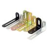 4Pc Adjustable Right Angle Code Bracket Furniture Board Connector Metal L Shape Corner Brace Support for Holding Mounting Fixing