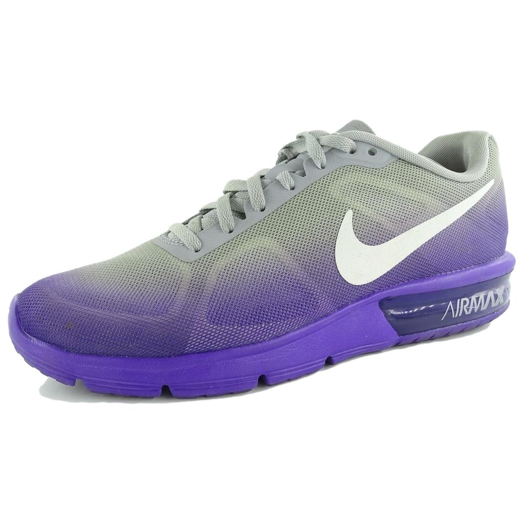 Nike Air Max Sequence Versatile Comfortable Low-Top Running Shoes Unisex Sneaker Purple 719916-503
