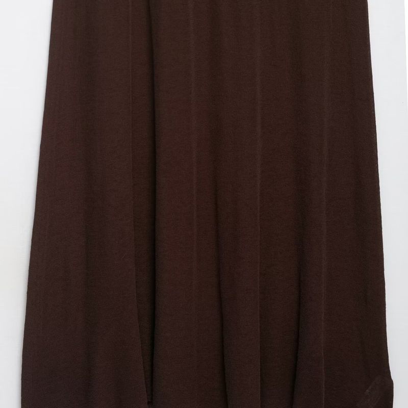 Kaslead New Women Clothes Western Style Fashion Simple Slim Fit off-Shoulder Knitted Dress 2893103