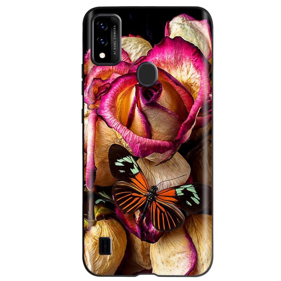 Für ZTE Blade A51 Hülle Mode Blume Silikon TPU Weiche Abdeckung Für ZTE Blade A51 2020 A 51 BladeA51 Carcasas Stoßfest Funda Tasche