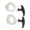 Rebound Pulley Starter 49cc Starter Garden Tools Approximately 950 Mm Quad Bike Accessory Comfortable Grip High Strength Rope