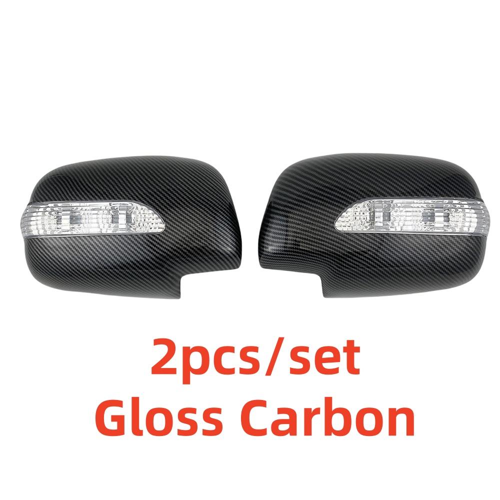 Car Rearview Accessories Door Mirror Cover With LED Light for Toyota Tacoma 2008-2014 Car Stickers Styling Decoration Upgrade