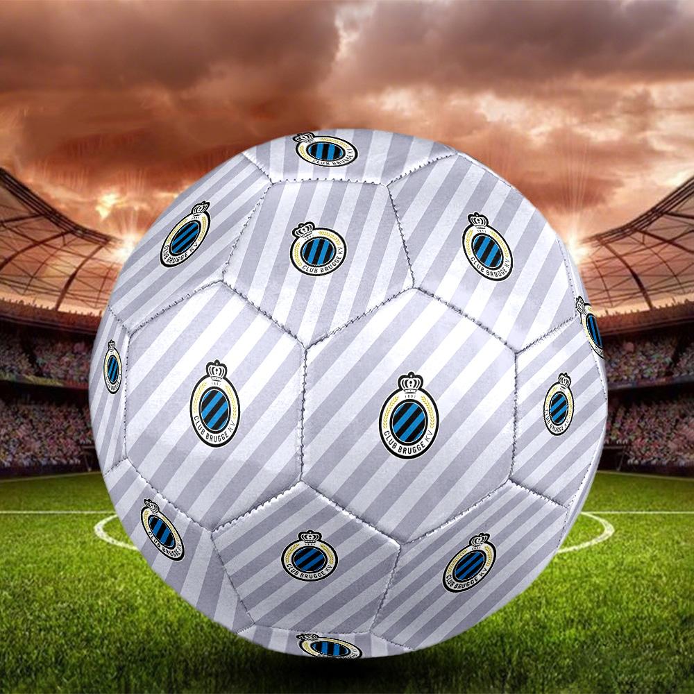 Club Brugge KVIndoor Soccer Ball Colorful All Ages Machine Stitched PVC Competition Ready Durable High-Bounce