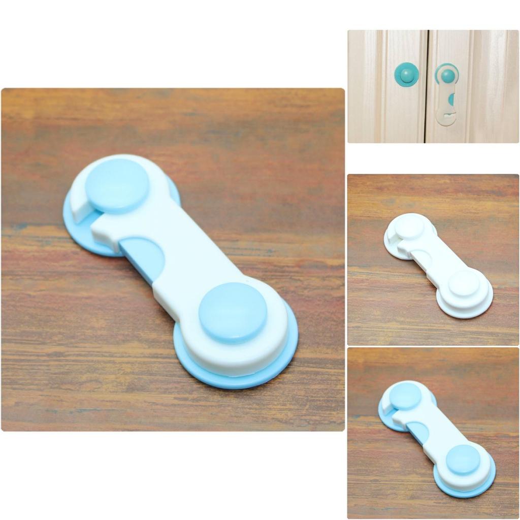 Kindersicherung für Schränke und Kühlschränke mit sicherem Design in Farboptionen