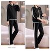 Women's Two-Piece Sports Set: Long-Sleeve Hoodie & Joggers, Soft, Skin-Friendly, Perfect for Commuting, Outdoors, Fitness, Versatile Casual Wear.