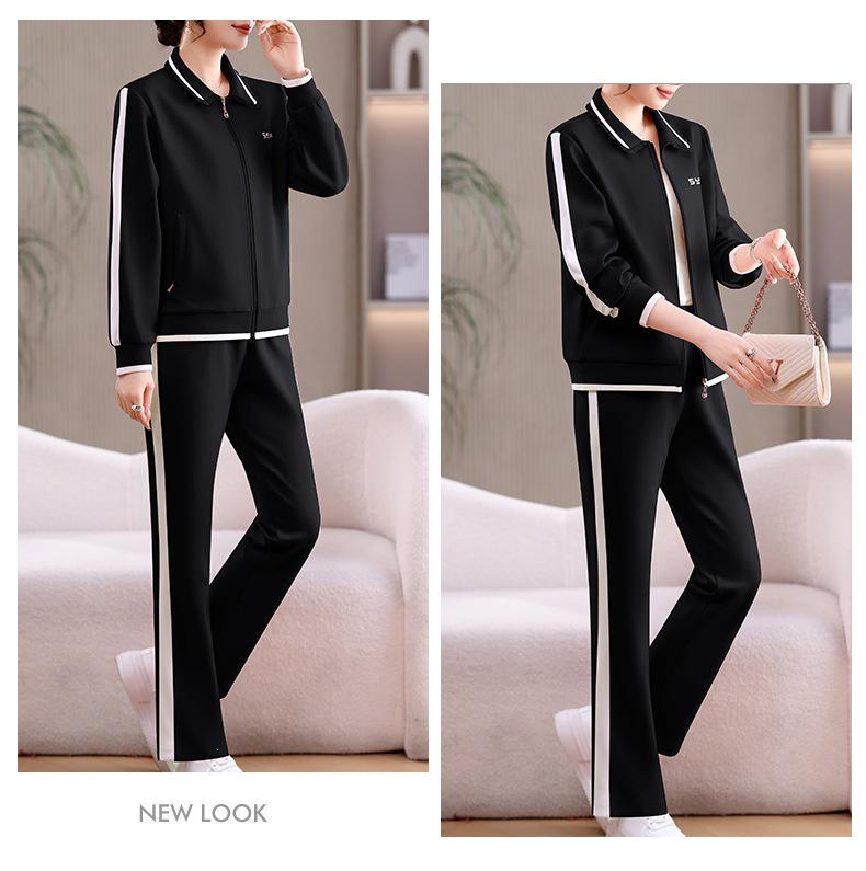 Women's Two-Piece Sports Set: Long-Sleeve Hoodie & Joggers, Soft, Skin-Friendly, Perfect for Commuting, Outdoors, Fitness, Versatile Casual Wear.