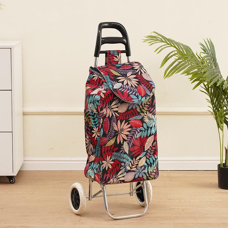 

Versatile Shopping Cart with Climbing Wheels for Groceries and Gardening