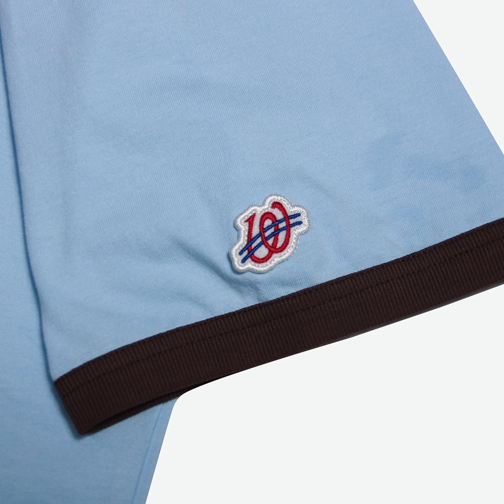 Wieoldeuwoldeu Love Ringer T-Shirt Sky Blue