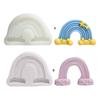 Silicone Candle Molds Rainbow Bridge Shaped Silicone Clay Moulds Resin Casting Mold Silicone Material Home Decorations