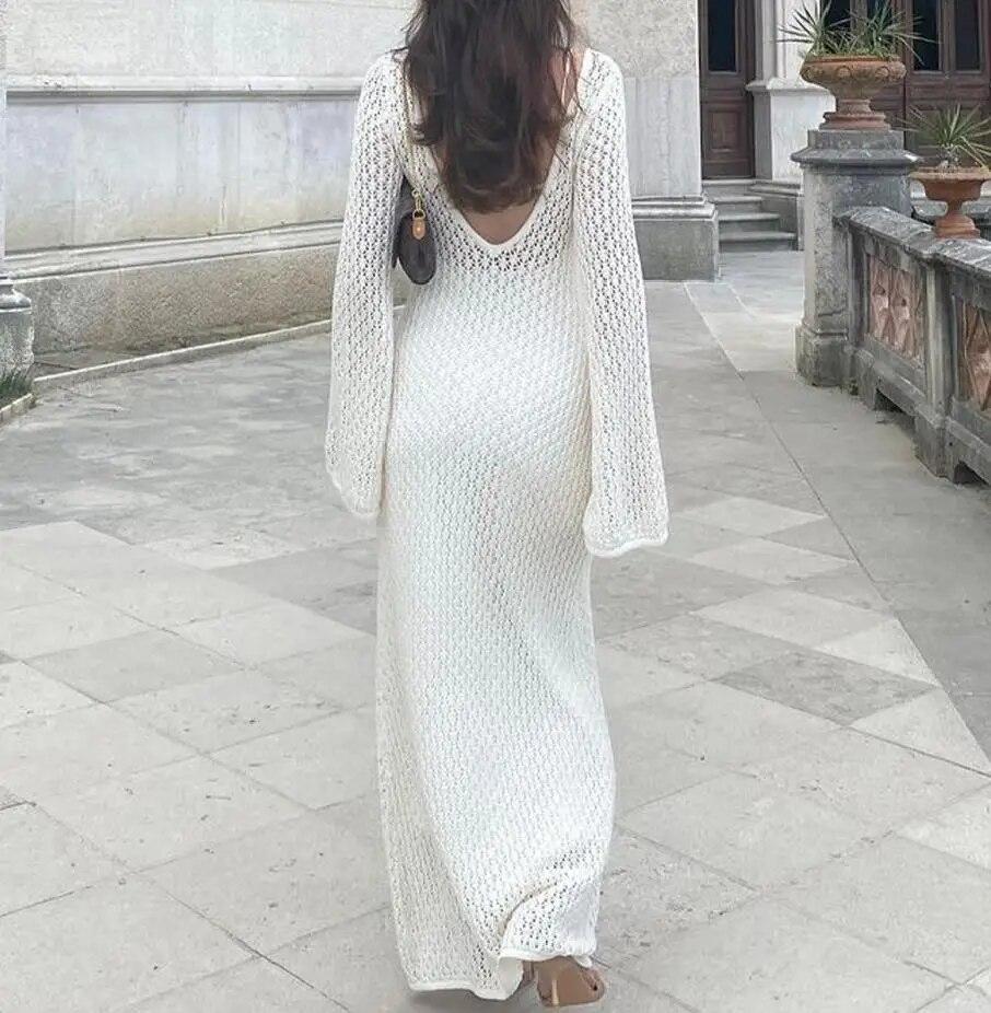 Ärelloses Axikleid Für Daen, Boho, Soerkleid, Lang Gr. , Orange
