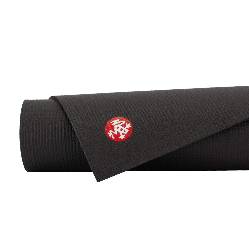 MANDUKA PROlite Long Yoga Black and with Excellent Grip Mat, 4.7mm, (Product Number 112015010) - Lightweight, Long,