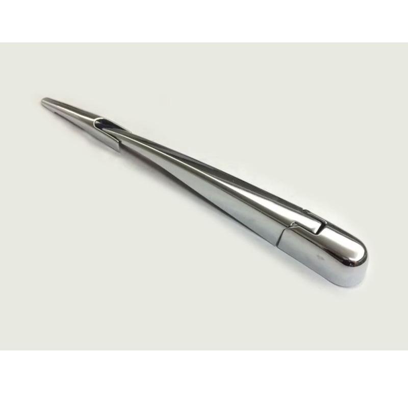 For Suzuki Vitara 2016 2017 2018   Car Body Trim ABS Chrome Car Rear Glass Wiper Nozzle Cover Tail Window Frame Lamp