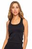 Women's Sleeveless Top T-Shirt Black MORAJ S/M BLACK