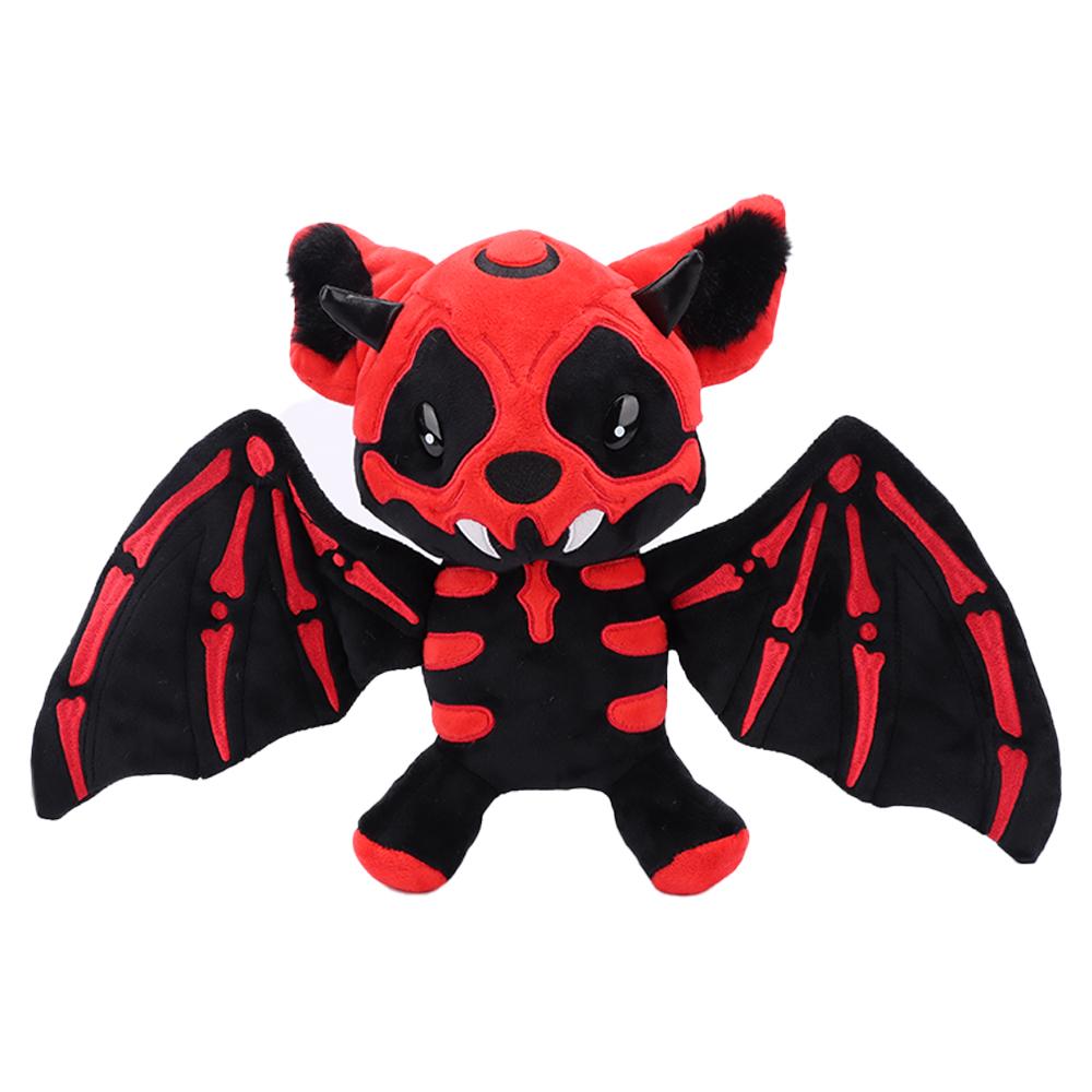 27cm/10.62in Terror Vampir Fledermausblut Plüschtiere Film Kuscheltiere Fledermaus Tiere Spielzeug für Kinder Geburtstagsgeschenke Halloween Kindergeschenke