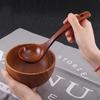 Ladle, Cooking Spoon for Soup, Stirring, Handmade Wood Kitchen Utensils, Non Turners, Heat Resistant