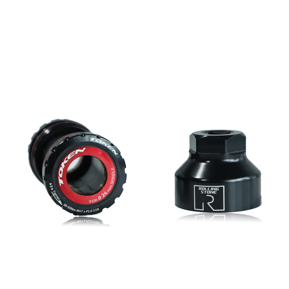 TOKEN Bicycle BB Ceramic Bearing Bottom Bracket, T47 68 73mm Frame, BB47R24 BB47R29 68mm 73mm 24mm 29mm TBT