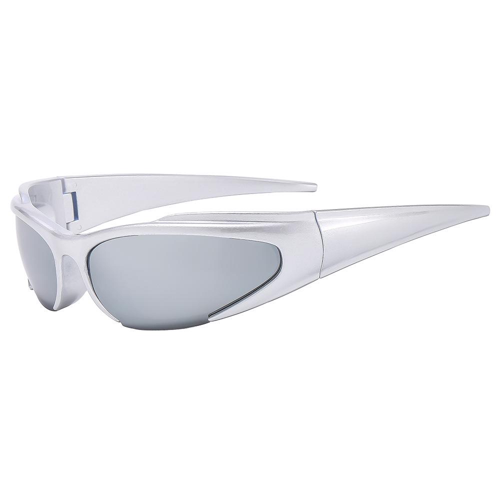 European & American Trend Windproof Cycling Sunglasses: Punk Street Style Sun Protection