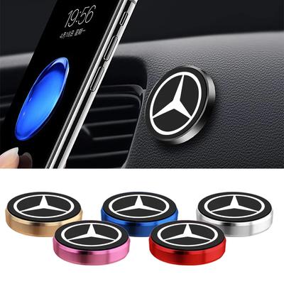 Super magnetyczny uchwyt na telefon do samochodu, montowany na desce rozdzielczej/ścianie, magnetyczna naklejka samochodowa do Mercedes Benz AMG W124 W202 W203 W204 W210 W211