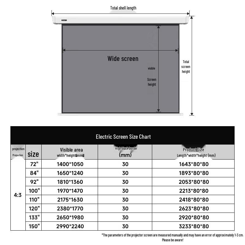 IN&VI DF Motorized 4K Anti-Light Projector Screen