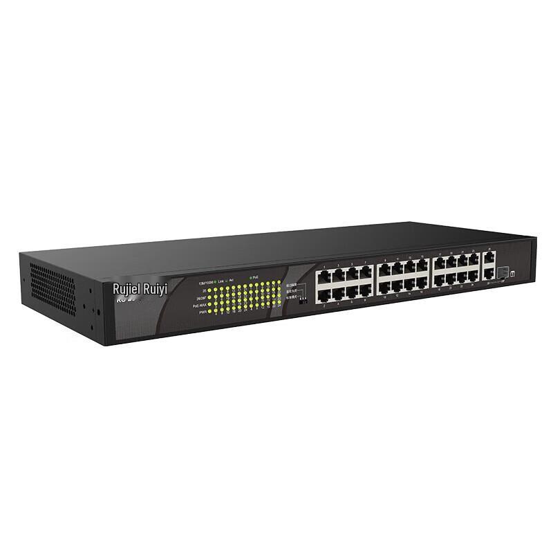 Ruijie RG-ES126S-P V2 24-Port 100M Unmanaged PoE Switch
